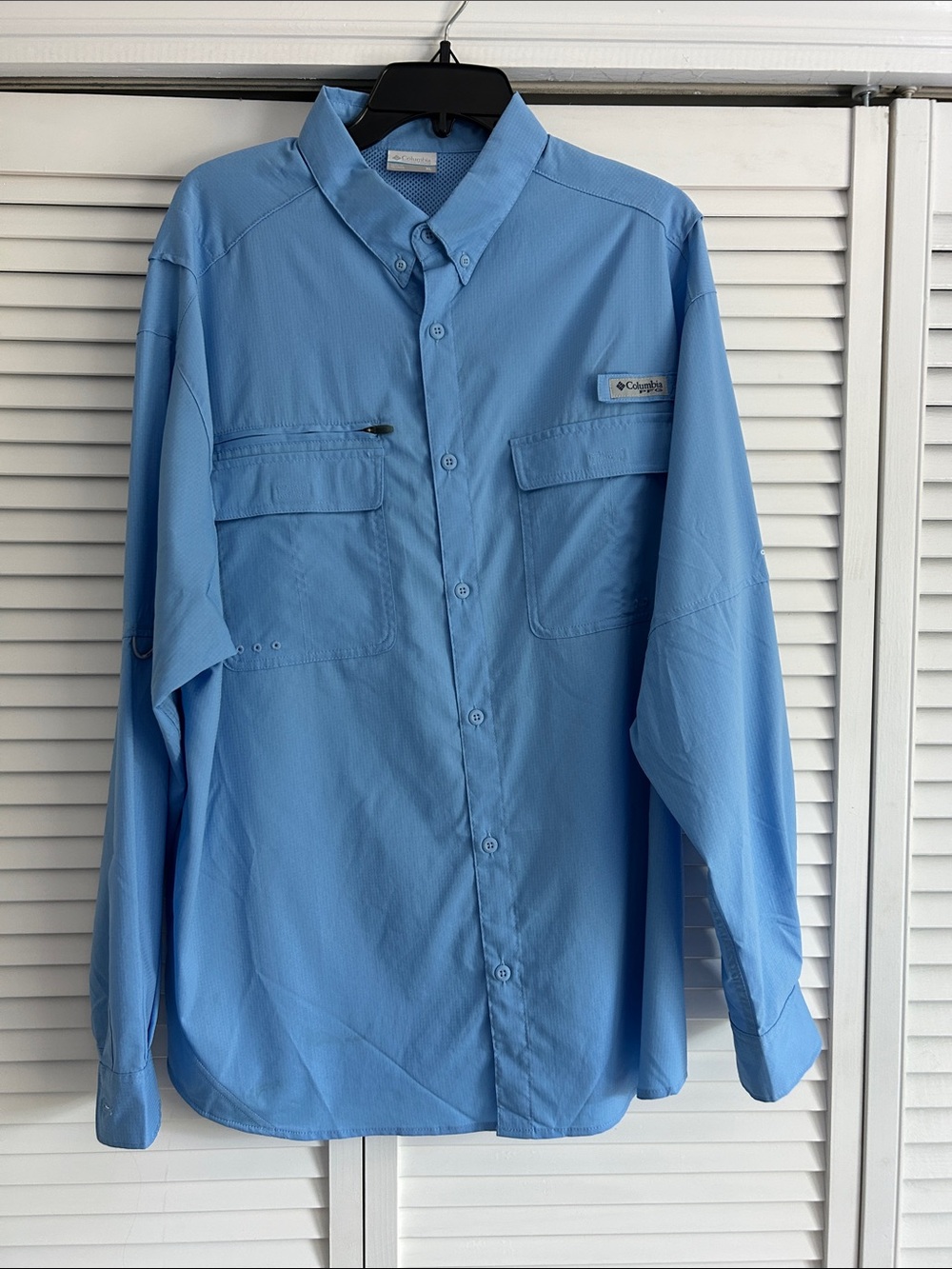 Columbia midway bay 3.0 woven long sleeve Omni freeze XL